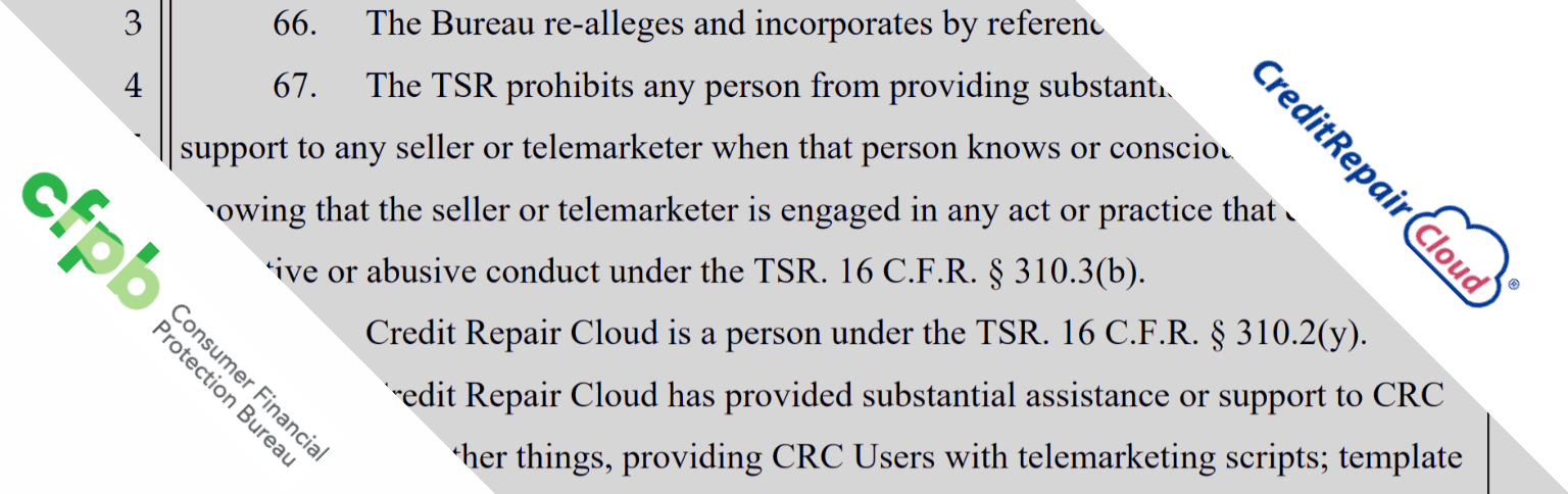 Credit Repair Cloud Lawsuit