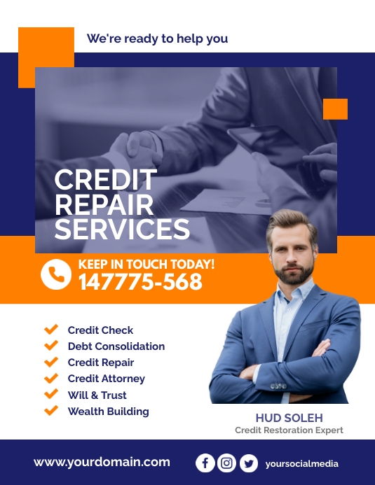 Credit Repair Flyer