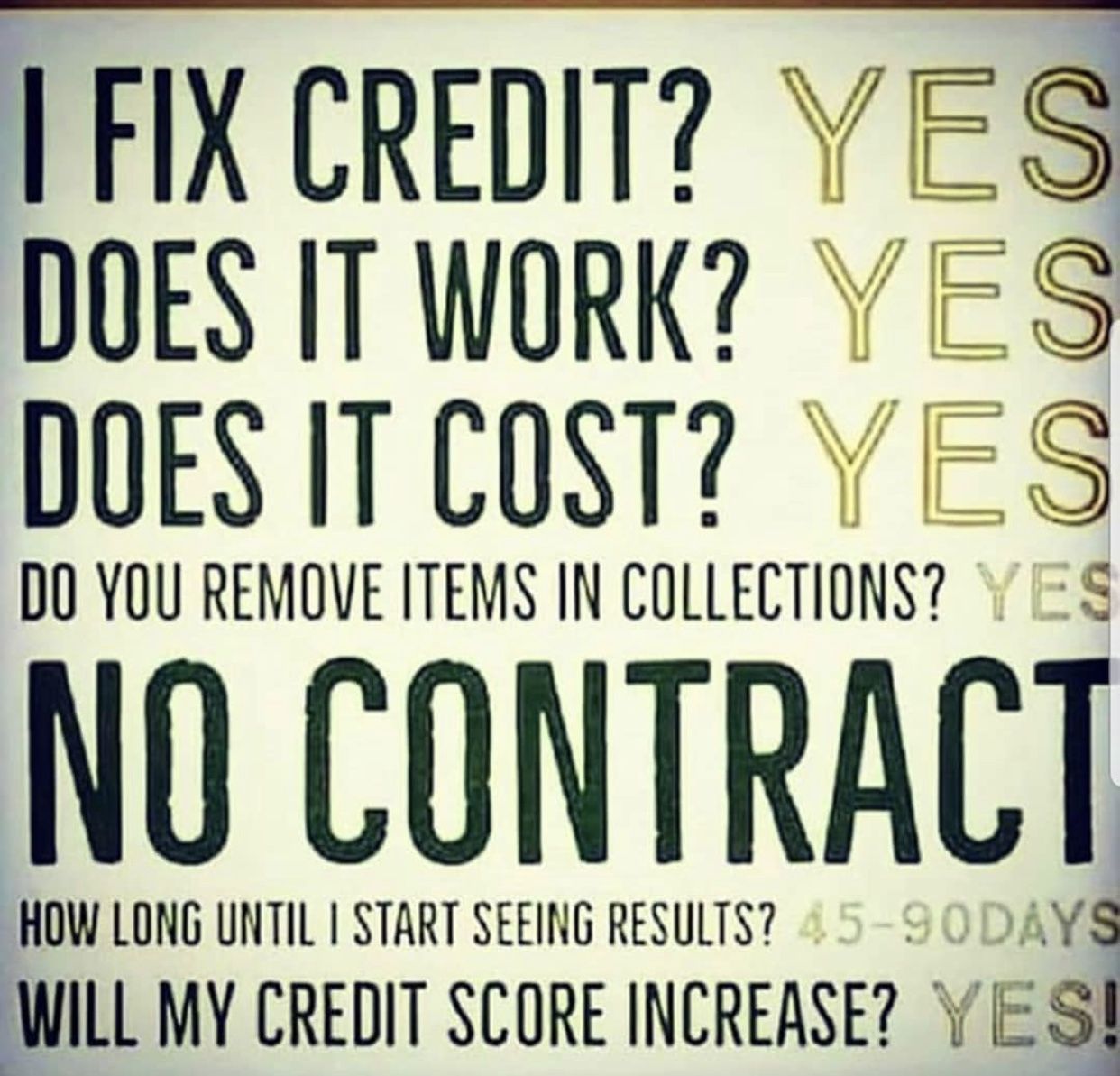 Credit Repair Quotes