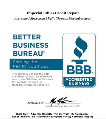 Imperial Ethics Credit Repair