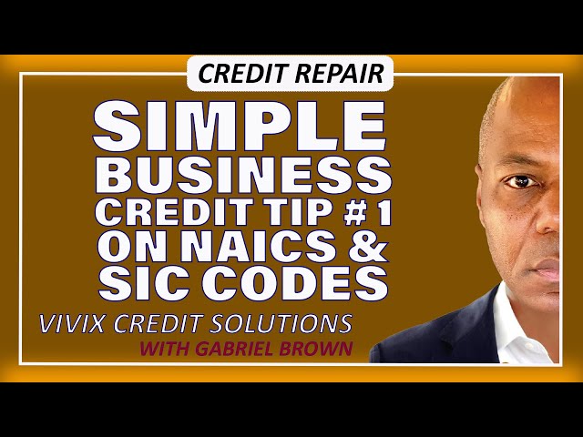 Naics Code For Credit Repair