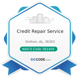 Naics Code For Credit Repair