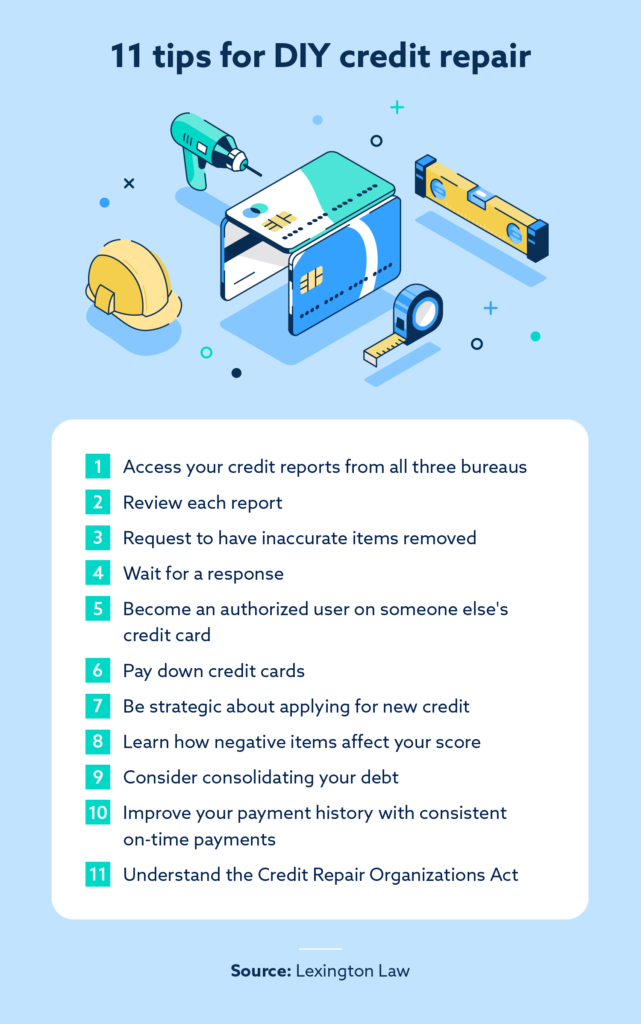 DIY Credit Repair: Tips For Taking Matters Into Your Own Hands